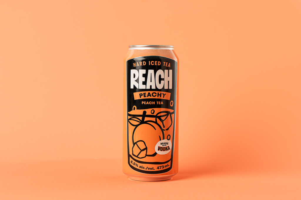 Reach Hard Tea Peachy 473ml