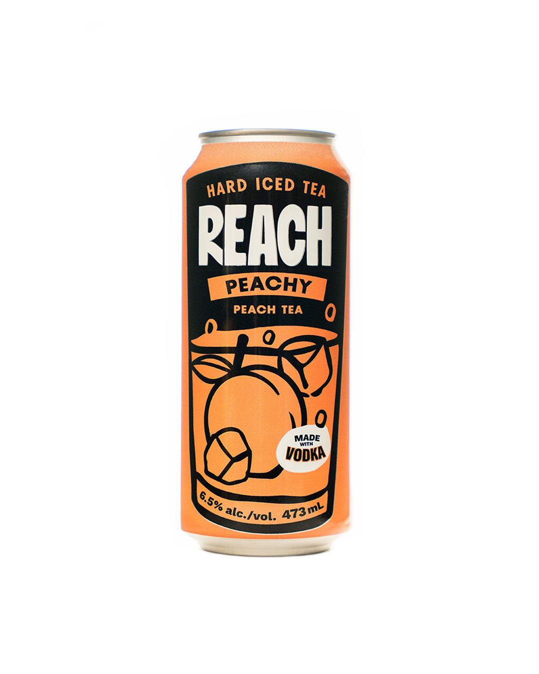 Reach Hard Tea Peachy 473ml