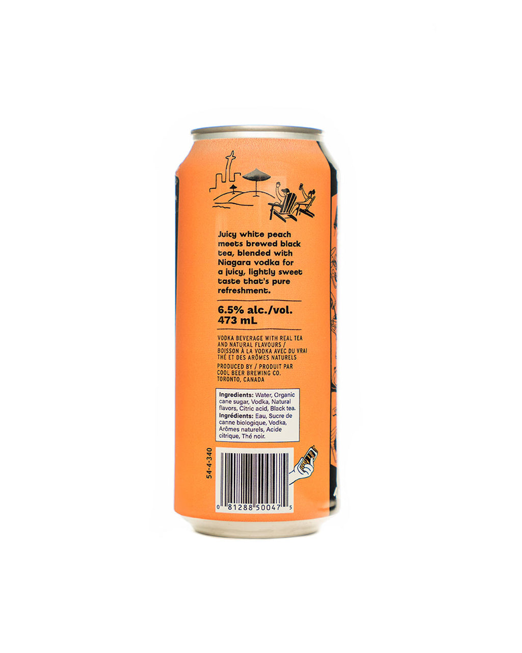 Reach Hard Tea Peachy 473ml